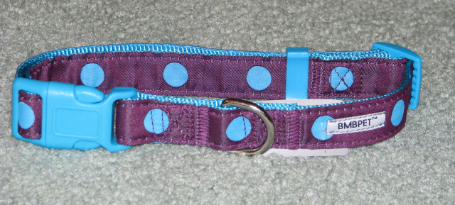 Ocean Dots Dog Collar