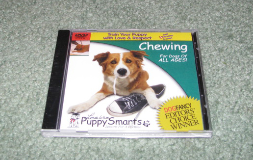 Dog chewing video.