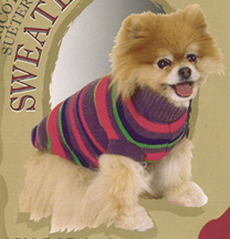 Striped Dog Sweater